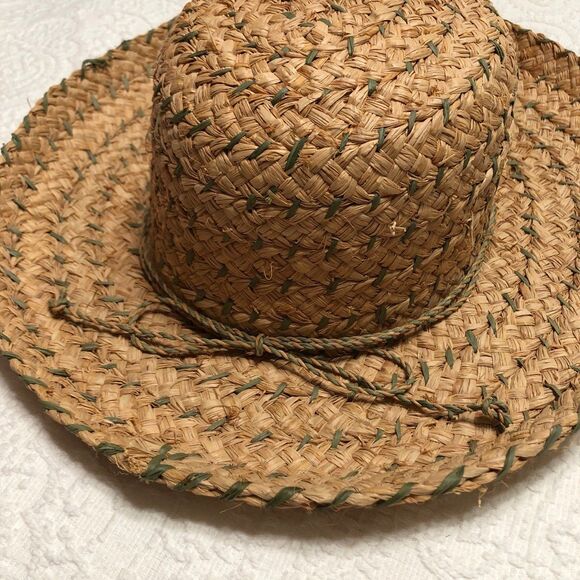 Panama Jack Straw Hat Beach Hat Casual Straw Hat - Picture 8 of 11